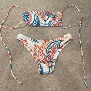 Tropical random Print Bikini